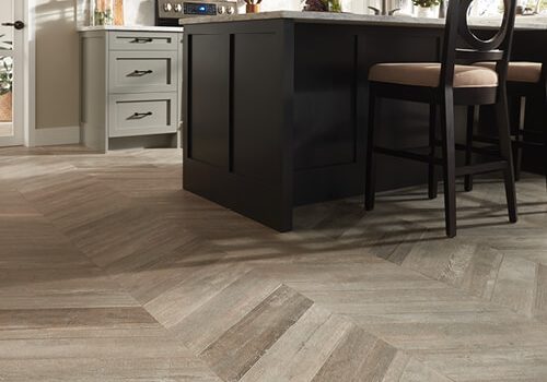 Glee chevron tile flooring | Floors Plus, Inc